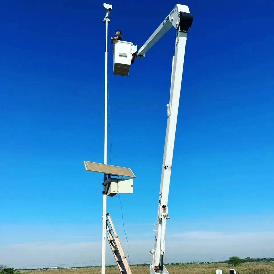 Domo con energía solar · zona rural