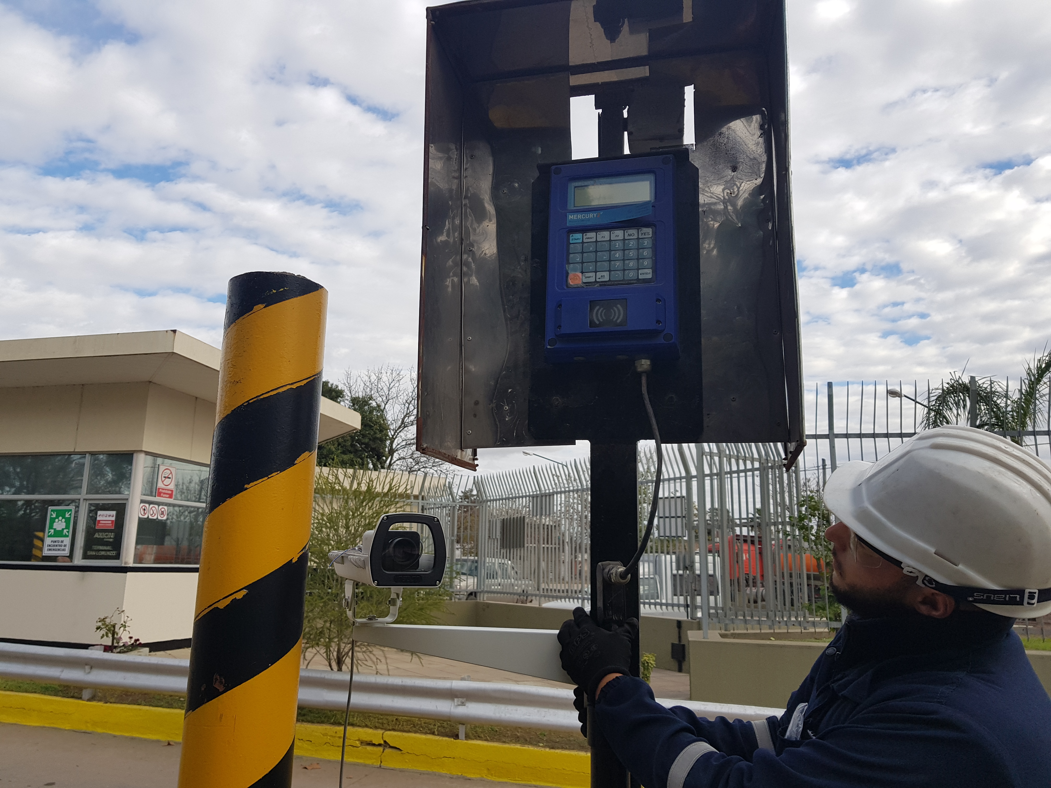 Instalación de control de accesos